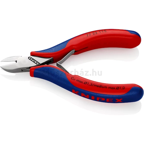KNIPEX 77 22 115 elektronikai oldalcsípőfogó, 115 mm