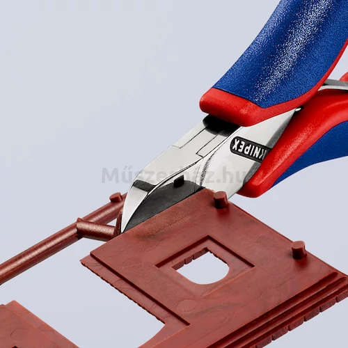 KNIPEX 77 22 115 elektronikai oldalcsípőfogó, 115 mm