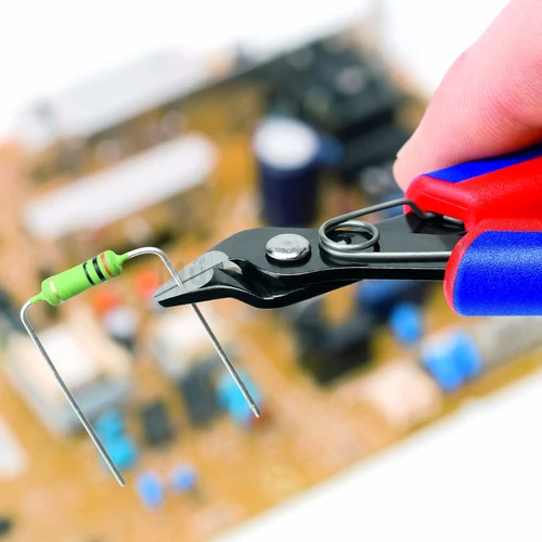 KNIPEX 78 61 125 precíziós vágófogó, szerszámacélból, 125 mm