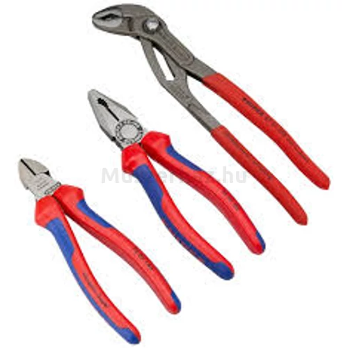 KNIPEX 00 20 09 V01 Profi fogókészlet 3 részes