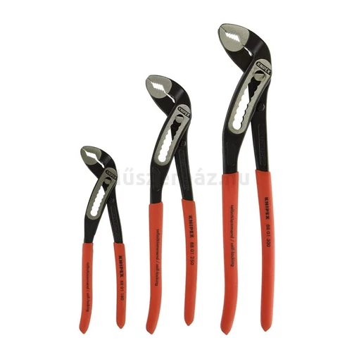 KNIPEX 00 20 09 V03 Alligator vízpumpafogó készlet 3 részes