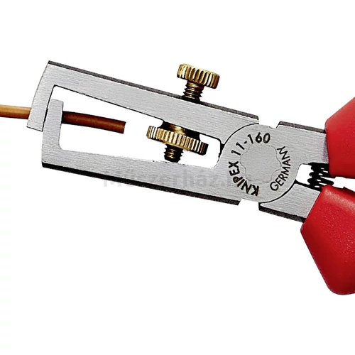 KNIPEX 11 01 160 huzalcsupaszító fogó, nyitórugóval, univerzális