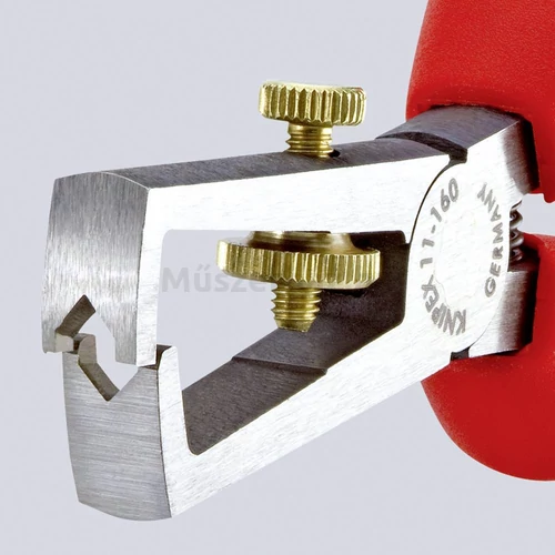 KNIPEX 11 01 160 huzalcsupaszító fogó, nyitórugóval, univerzális