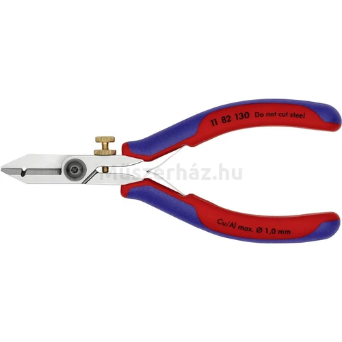 KNIPEX 11 82 130 elektronikai huzalcsupaszító olló