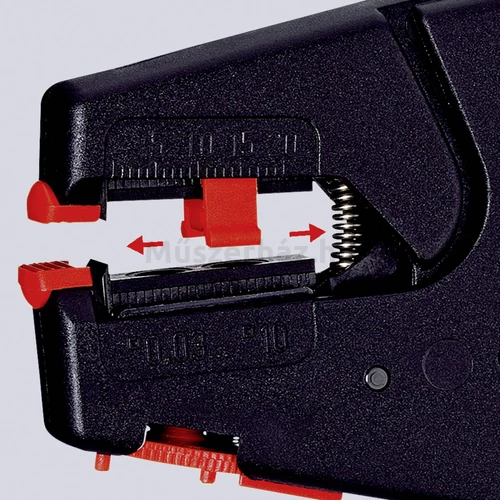 KNIPEX 12 40 200 EvoStrip Önbeállító huzalcsupaszító fogó 200 mm