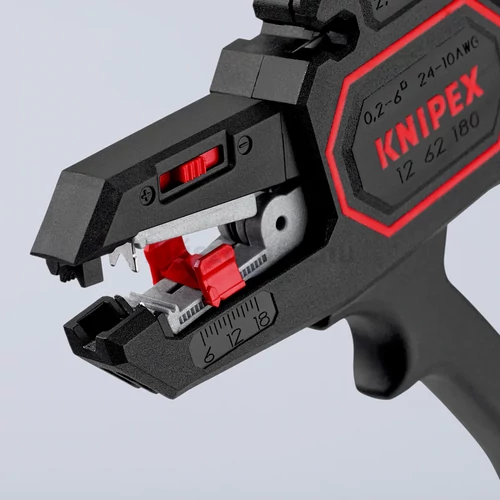 KNIPEX 12 62 180 ComStrip automata huzalcsupaszító fogó 180 mm