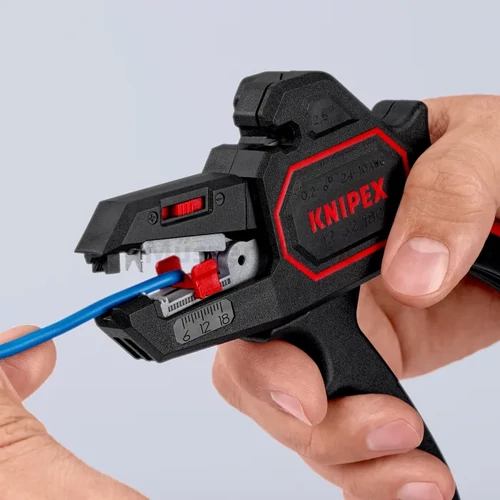 KNIPEX 12 62 180 ComStrip automata huzalcsupaszító fogó 180 mm