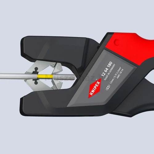 KNIPEX 12 64 180 automatikus laposkábel / szalagkábel csupaszító fogó, 0,75...2,5 mm2