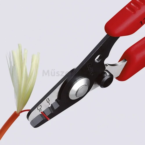 KNIPEX 12 82 130 SB kábelcsupaszító fogó optikai kábelhez