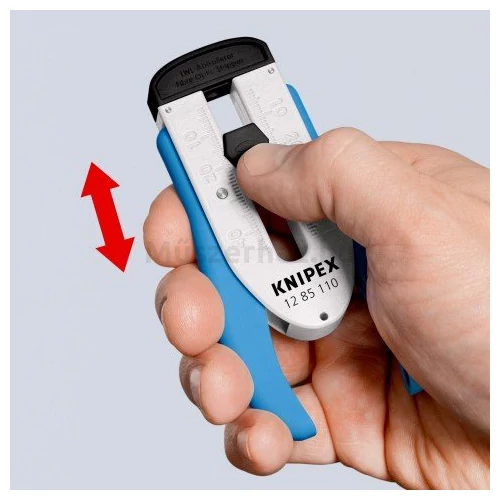 KNIPEX 12 85 110 SB Csupaszító szerszám optikai kábelhez, 110 mm
