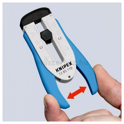KNIPEX 12 85 110 SB Csupaszító szerszám optikai kábelhez, 110 mm
