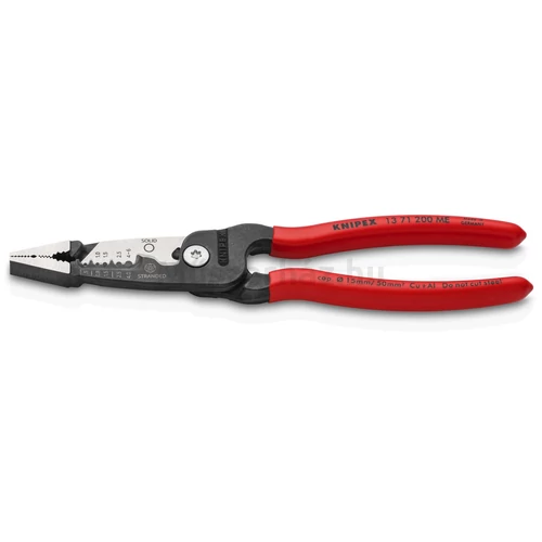 KNIPEX 13 71 200 ME WireStripper kábelvágó és csupaszító fogó, 200 mm