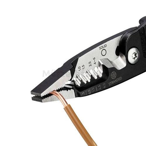 KNIPEX 13 71 200 ME WireStripper kábelvágó és csupaszító fogó, 200 mm