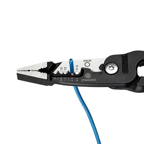 KNIPEX 13 71 200 ME WireStripper kábelvágó és csupaszító fogó, 200 mm