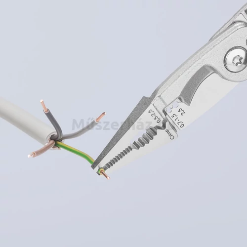 KNIPEX 13 86 200 elektromos szerelőfogó, 200 mm