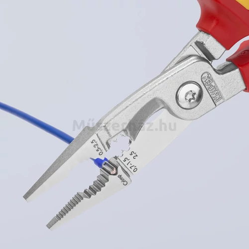 KNIPEX 13 86 200 elektromos szerelőfogó, 200 mm