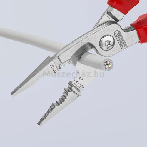 KNIPEX 13 86 200 elektromos szerelőfogó, 200 mm