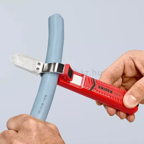 KNIPEX 16 20 165 SB kábelcsupaszító szerszám szikével