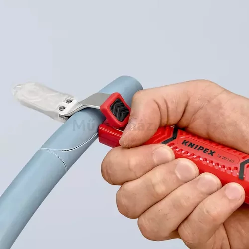 KNIPEX 16 20 165 SB kábelcsupaszító szerszám szikével