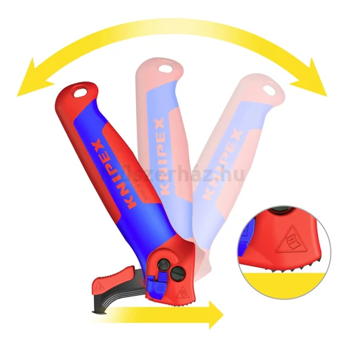 KNIPEX 16 50 145 SB kábelcsupaszító kés