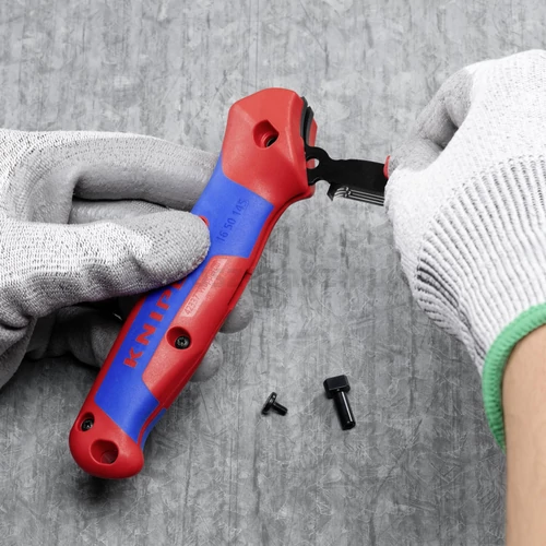 KNIPEX 16 50 145 SB kábelcsupaszító kés