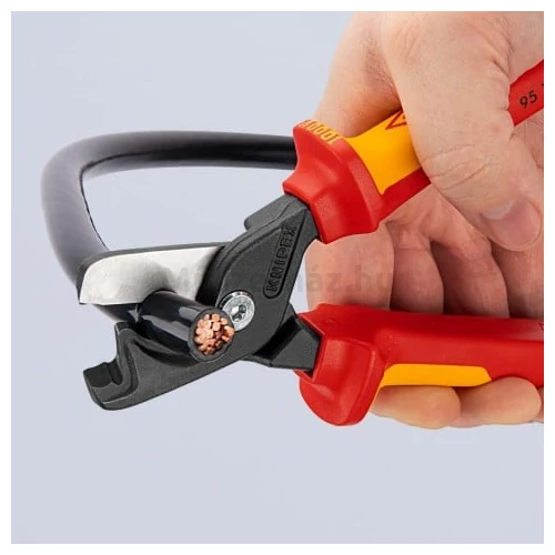KNIPEX 95 18 225 StepCut XL kábelolló 225 mm