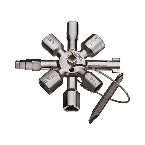 KNIPEX 00-11-01 TwinKey kapcsolószekrény kulcs