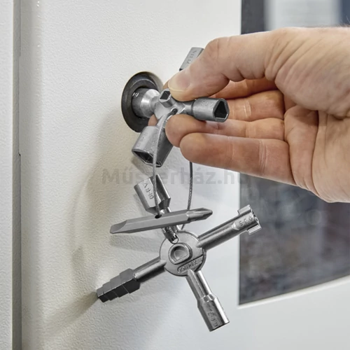 KNIPEX 00-11-01 TwinKey kapcsolószekrény kulcs