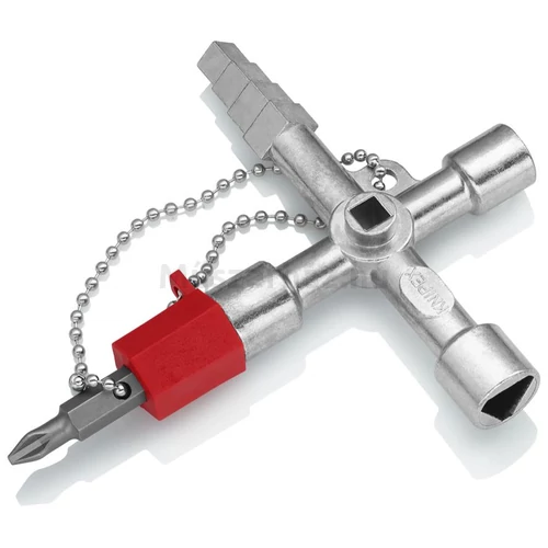 KNIPEX 00-11-04 Profi-Key kapcsolószekrény kulcs 89 mm