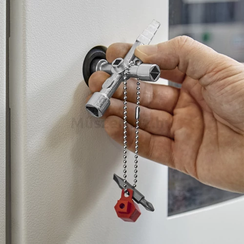 KNIPEX 00-11-04 Profi-Key kapcsolószekrény kulcs 89 mm