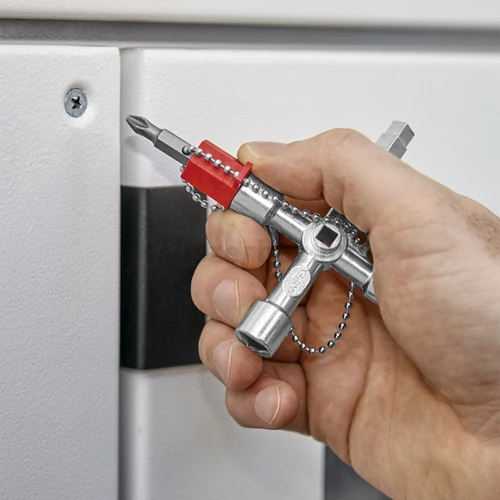 KNIPEX 00-11-04 Profi-Key kapcsolószekrény kulcs 89 mm
