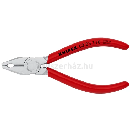 KNIPEX 03 03 110 mini kombinált fogó, 110 mm