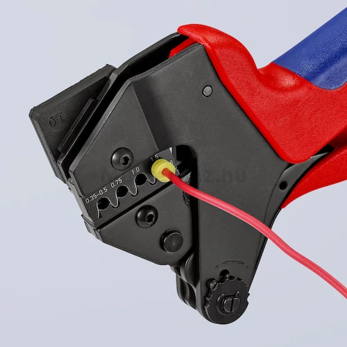 KNIPEX 97 43 200 krimpelő rendszerfogó cserélhető krimpelő betétekhez