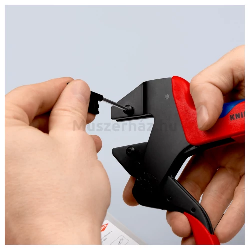KNIPEX 97 43 05 krimpelő rendszerfogó szigeteletlen kábelsarukhoz, 0,5...6,0 mm2