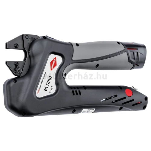 KNIPEX 97 43 E elektromechanikus krimpelő-rendszerfogó cserélhető krimp profilokhoz