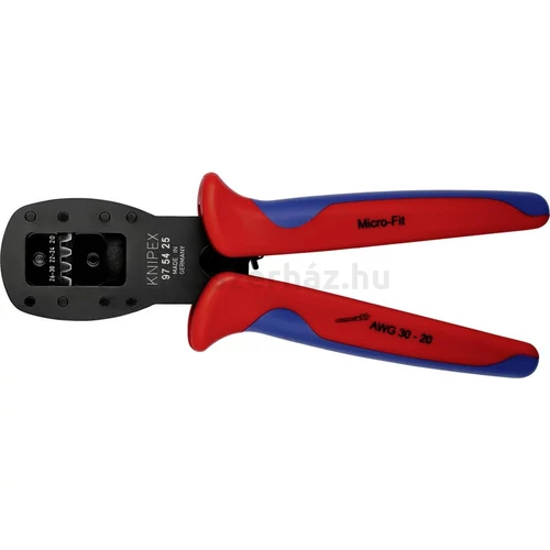 KNIPEX 97 54 26 krimpelő fogó Molex LLC Mini-Fit dugóihoz