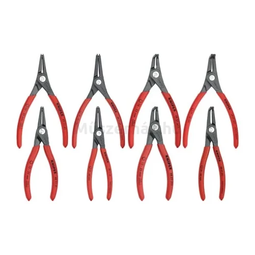 KNIPEX 00 20 04 SB Seeger-gyűrű fogó készlet 8-részes bliszeteres csomagolásban