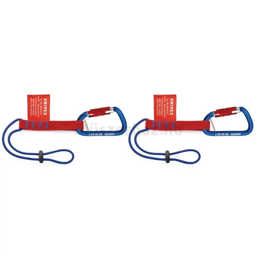 KNIPEX 00 50 06 T BK szerszámheveder, rögzítőkötél, 340 mm