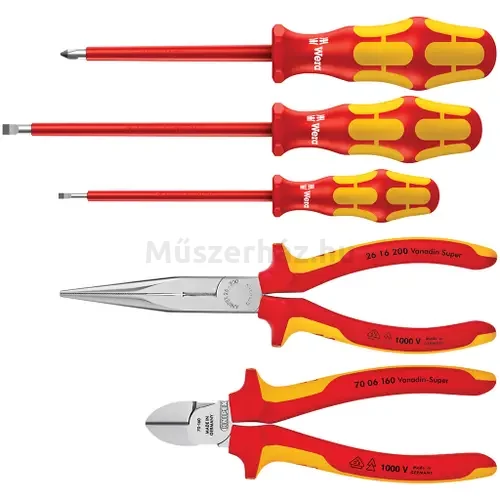 KNIPEX 00 20 13 szigetelt szerszámkészlet 5 db