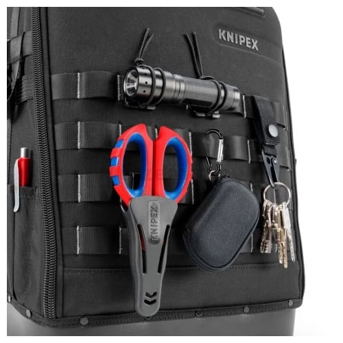 KNIPEX Modular X18 szerszámos táska, villanyszerelőknek, 22 részes