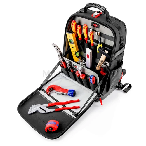 KNIPEX Modular X18 szerszámos táska, gépészeknek, 18 részes