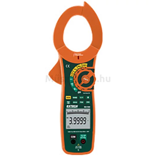 Extech MA1500 - 1500A AC/DC True RMS digitális lakatfogó CAT IV és feszültség detektor 