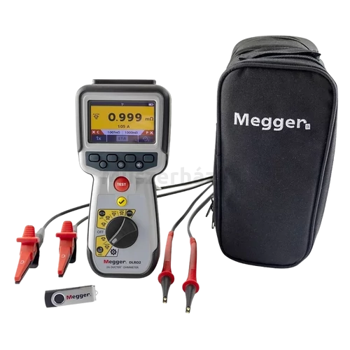 Megger DLRO2 Ducter mikro-ohmmérő műszer