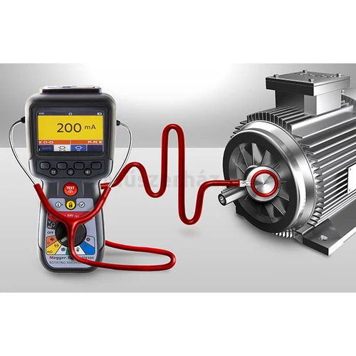 Megger MTR105 villamos forgógép teszter