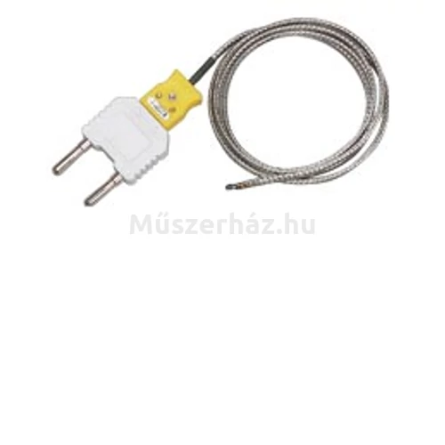 Extech TP875 K-típusú hőmérőfej banán dugó átalakítóval, -50-538 C