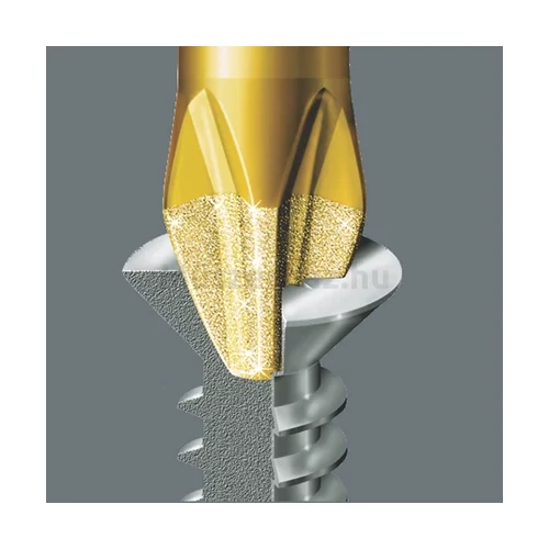 Wera 800/1 BDC BiTorsion Bit fej, lapos, 0.8 x 5.5 x 25 mm