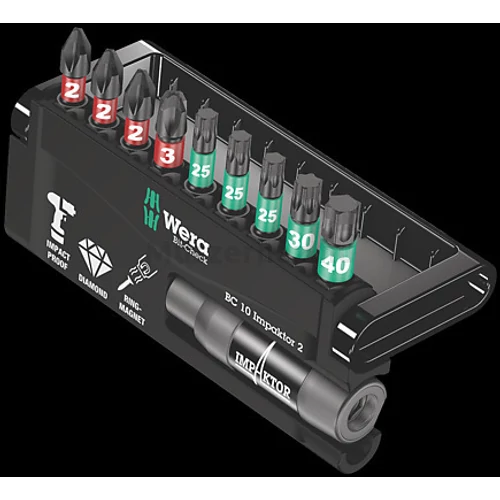 Wera Bit-Check 10 Impaktor 2