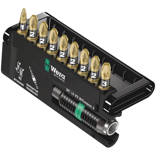 Wera Bit-Check 10 PZ BiTorsion 2
