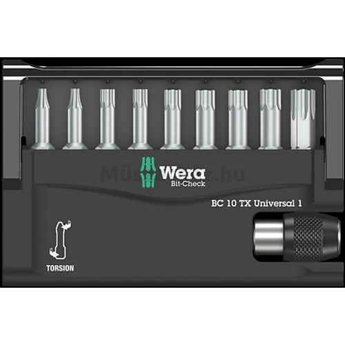 Wera Bit-Check 10 TX Universal 1