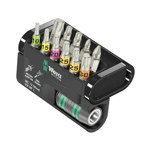 Wera Bit-Check 12 Wood TX HF 1